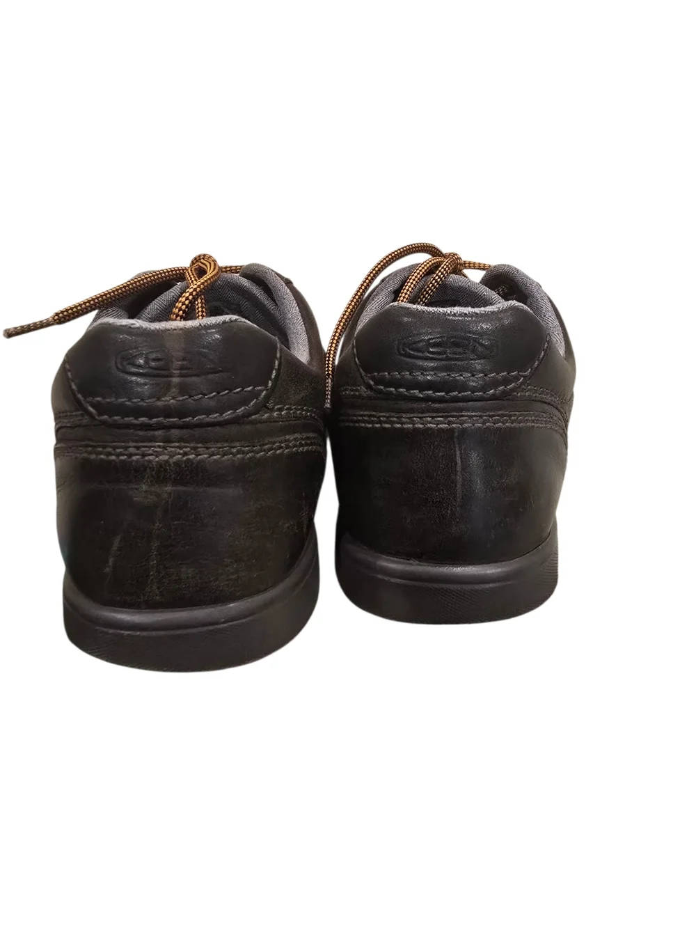 Keen Men's Brown Glenhaven Leather Sneakers 9.5